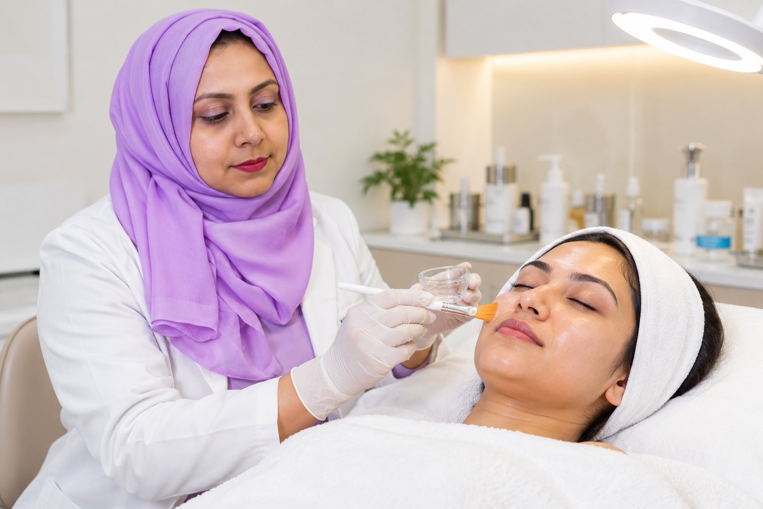 Dr. Afroza Jesmin — In the clinic